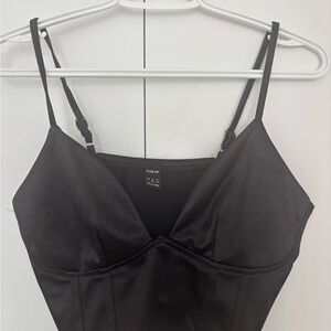 Shein Black Strappy Top